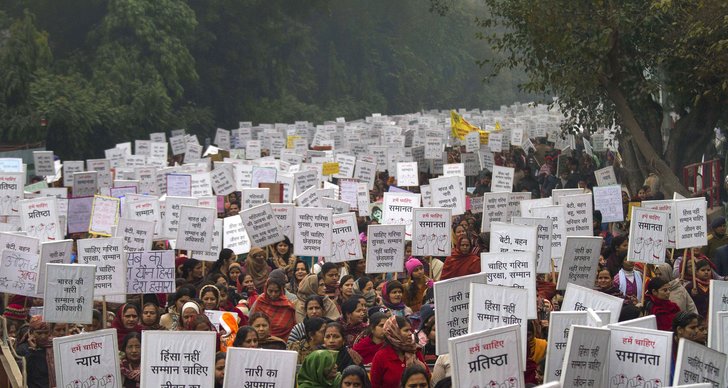 Inälvor, New Dehli, Våldtäkt , Indien