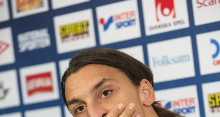Zlatan Ibrahimovic, Presskonferens