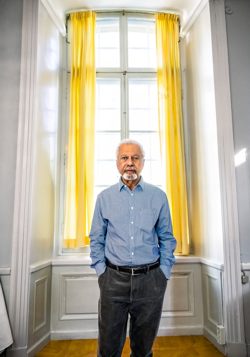 Härnäst väntar ett antal litteraturfestivaler för Abdulrazak Gurnah. Men först ska han träffa elever från skolor i Tensta och Rinkeby.