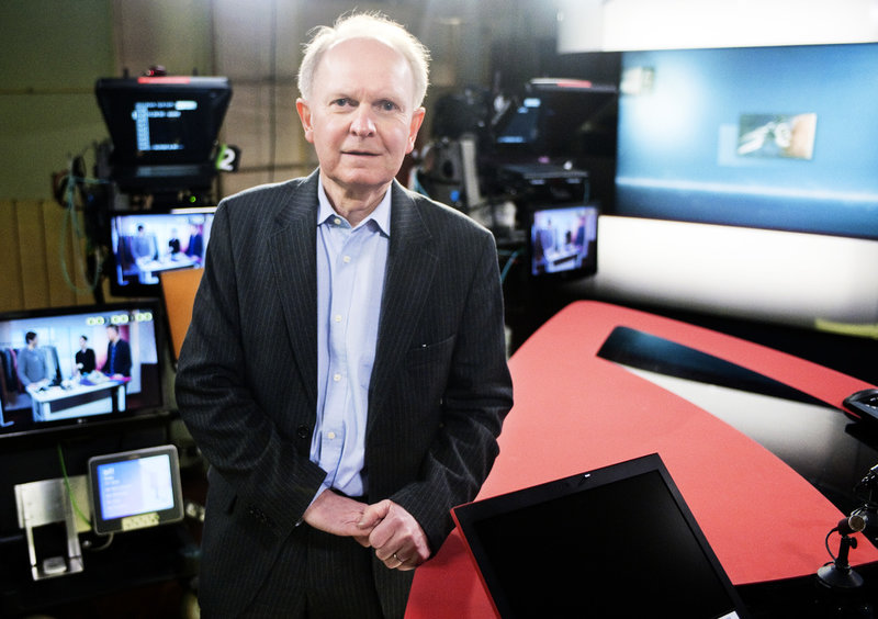 Stig Fredrikson, journalist och författare som länge följt den politiska utvecklingen i Ryssland. Arkivbild.