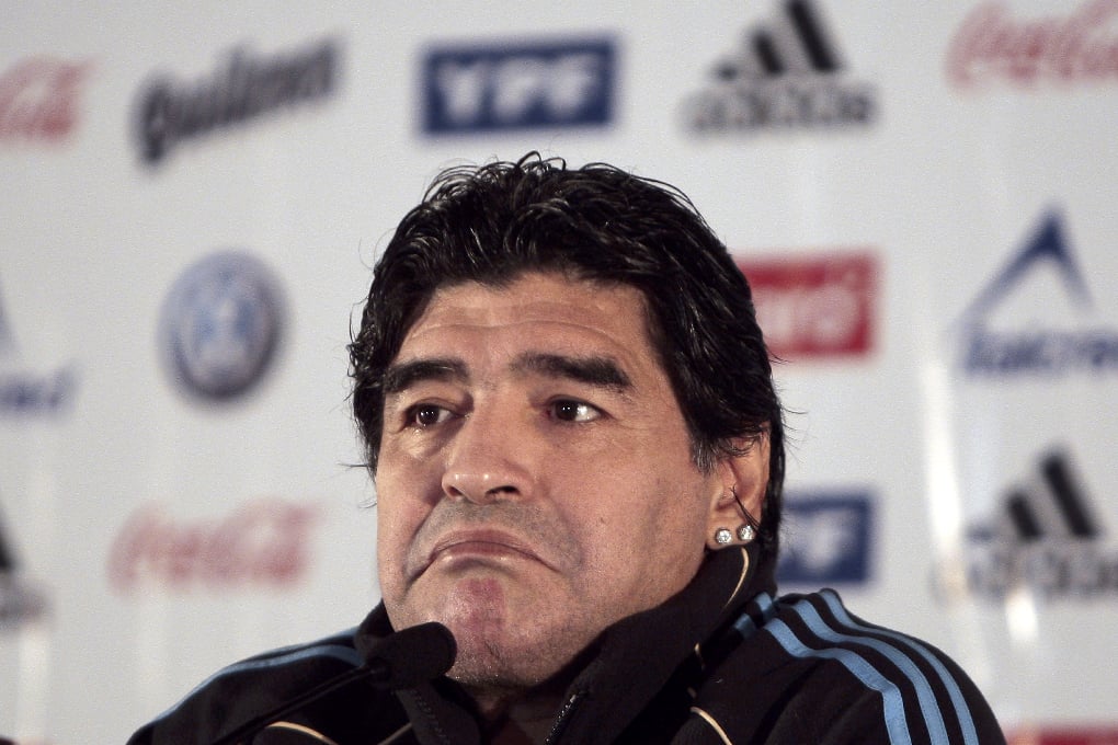Diego Maradona har fått hård kritik.