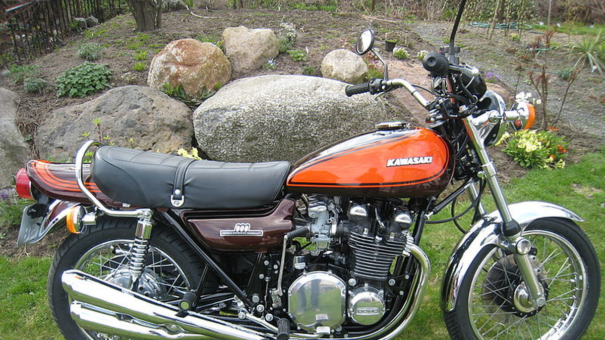 13. Kawasaki Z1 (1973) Kubik: 903cc Topphastighet: 212km/h