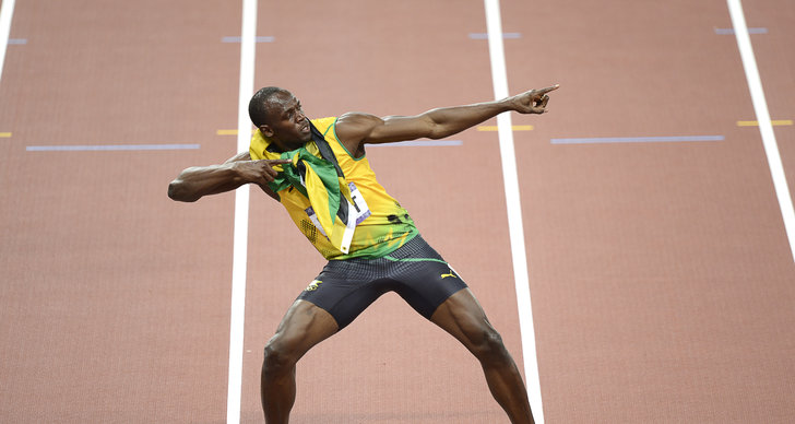 London, Yohan Blake, Usain Bolt, Jamaica, Olympiska spelen