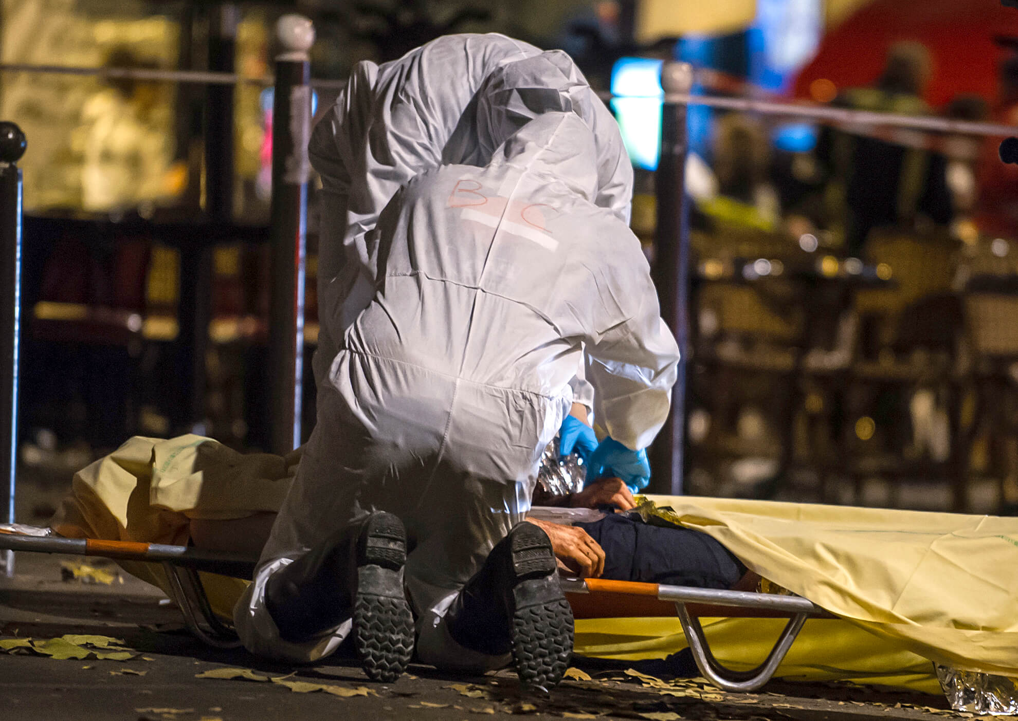 Bilder från attackerna i Paris Bilder från attackerna i Paris