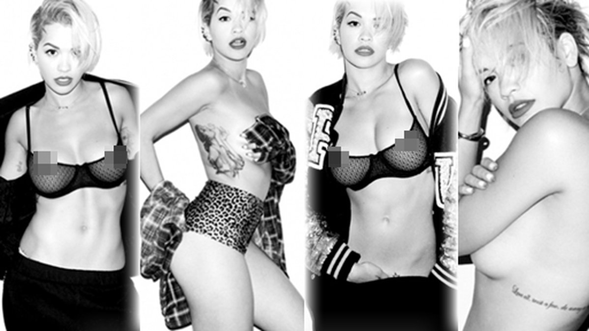 Rita Ora poserade för fotografen Terry Richardson. Se alla bilder här – klicka på pilarna. 