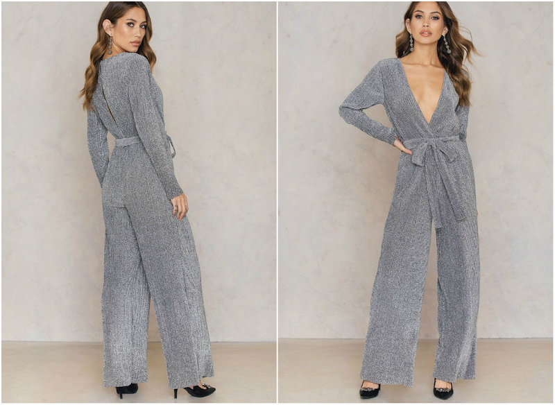 Silvrig jumpsuit
