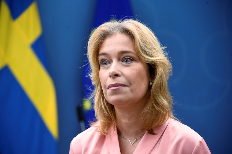 Klimat- och miljöminister Annika Strandhäll (S). Arkivbild.