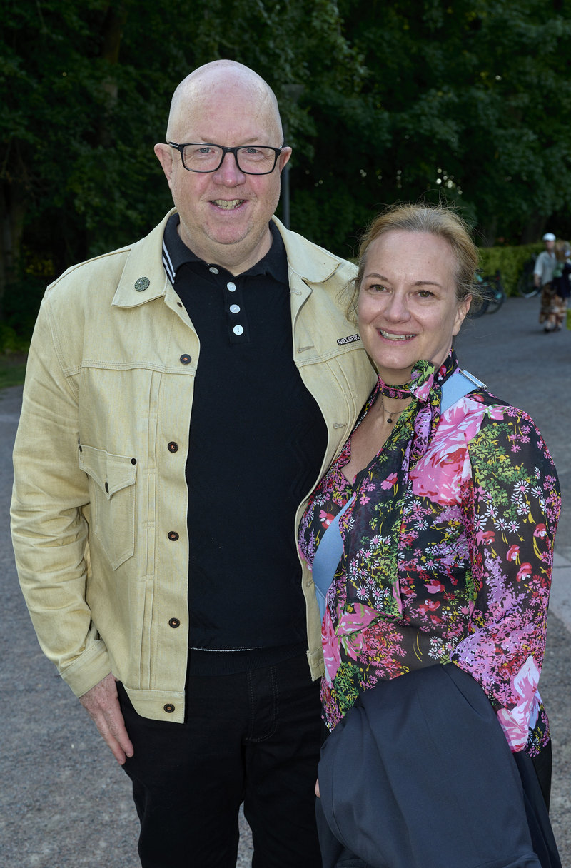 Anders Jansson och frun Katja Brigge. Foto: Stella Pictures Anders Jansson och frun Katja Brigge. Foto: Stella Pictures