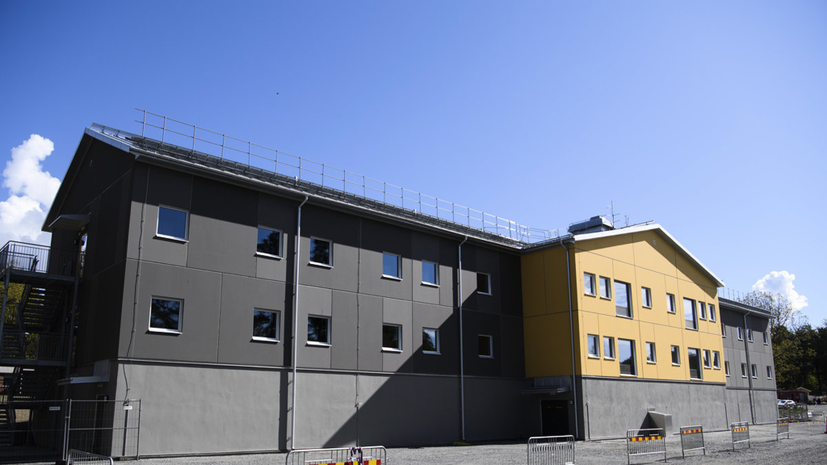 Kriminalvårdens första så kallade typhus, på den öppna klass 3-anstalten Skenäs utanför Norrköping. Arkivbild.