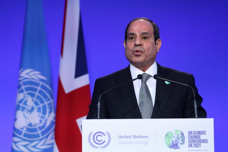 Egyptens president Abd al-Fattah al-Sisi. Arkivbild.