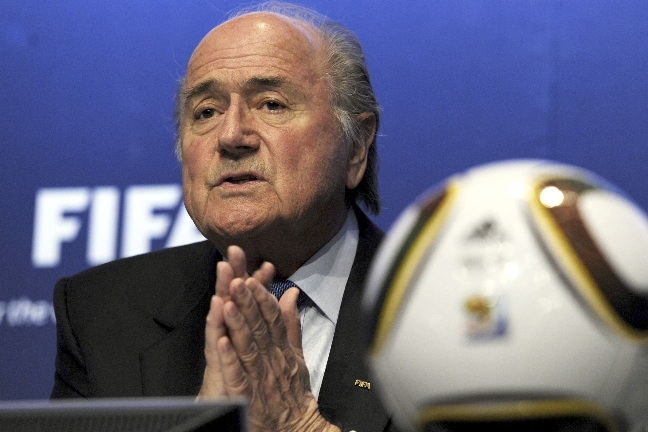 Sepp Blatter är bekymmrad över var uppgifterna kommer i från.
