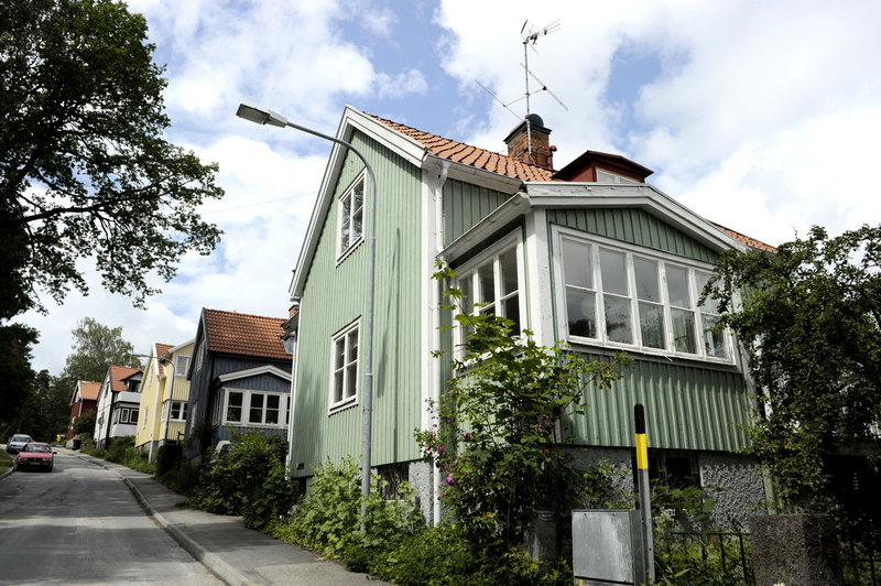 Om båda makarna äger hus tillsammans fungerar inte framtidsfullmakten för försäljning. Arkivbild. 
