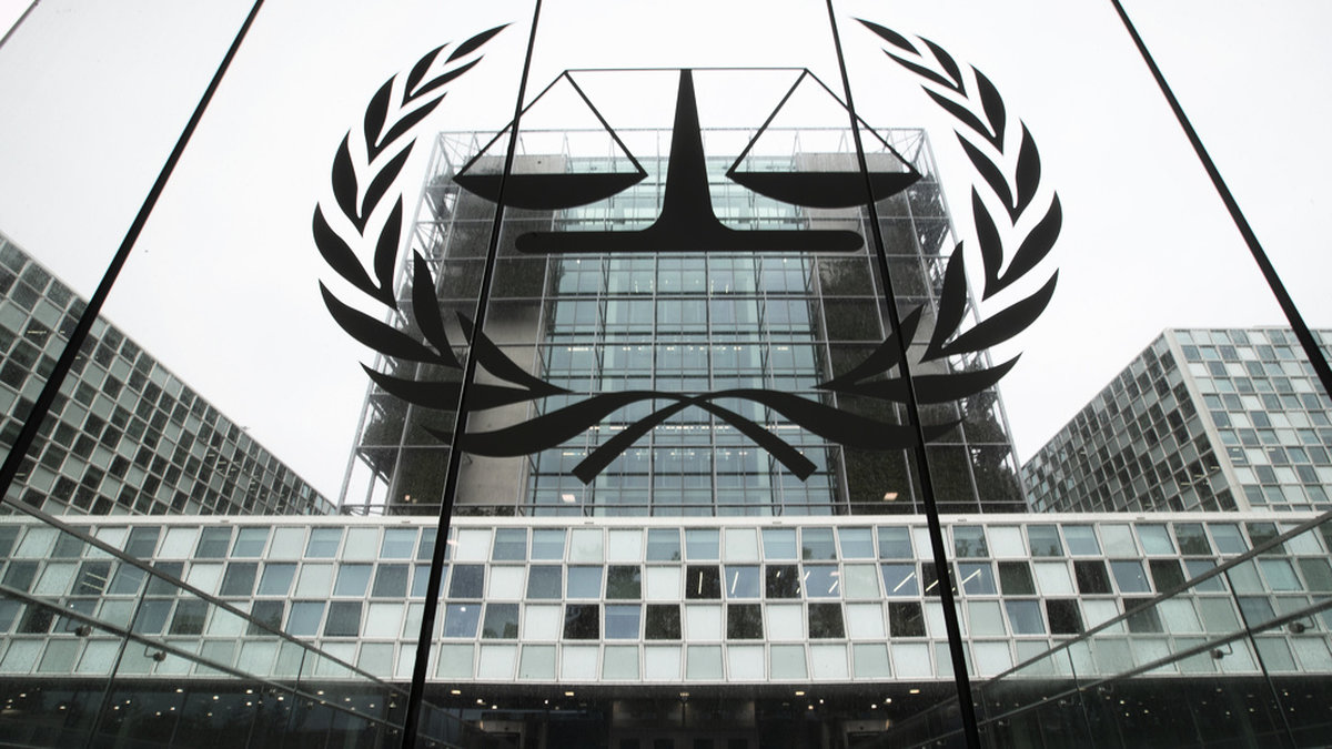 Internationella domstolen i Haag, Nederländerna. Arkivbild.