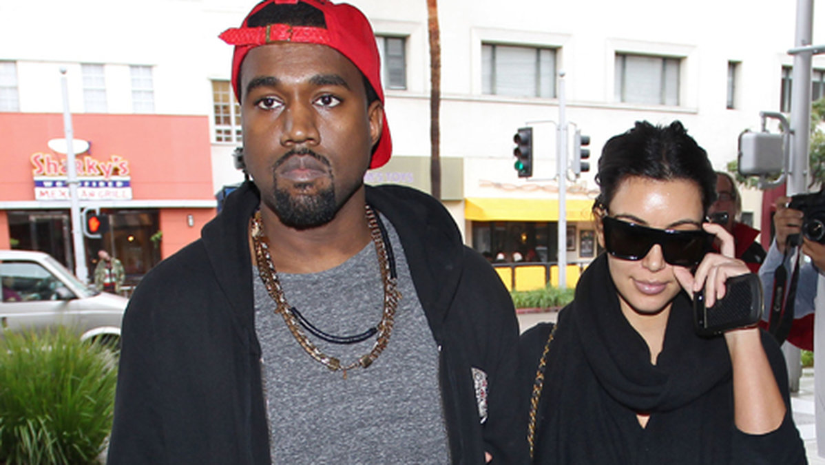 Efter åtta månader tillsammans, nu blir Kanye och Kim föräldrar.
