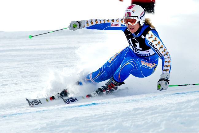 Vinterkanalen, Anja Parson, skidor, Alpint
