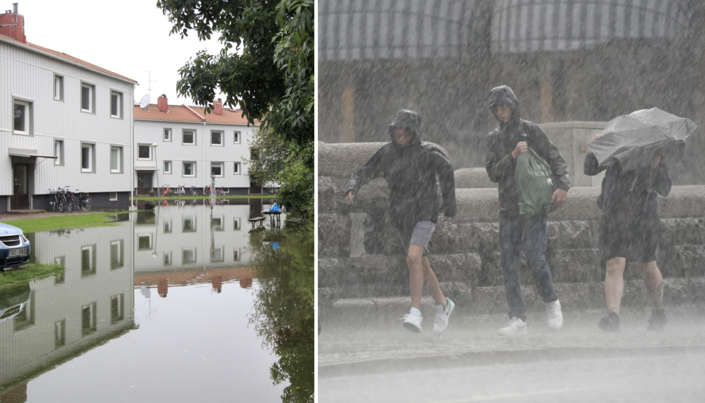 SMHI, regn, översvämning