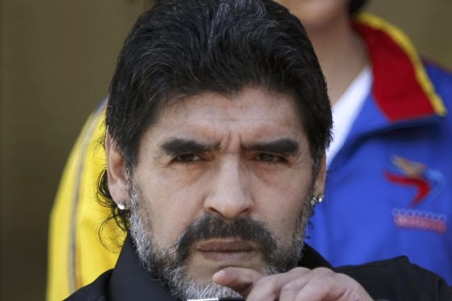 Julio Grondona, Diego Maradona, Hugo Chavez, VM i Sydafrika, argentina, Venezuela