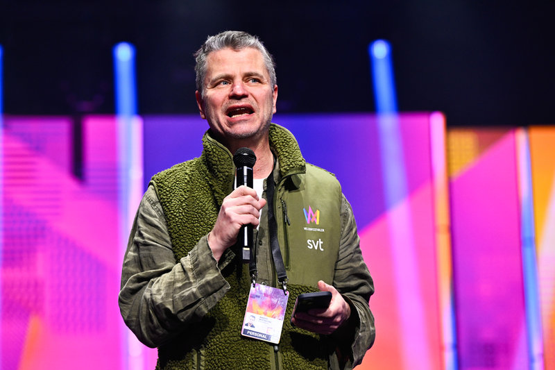 Melodifestivalens projektledare Anders Wistbacka.