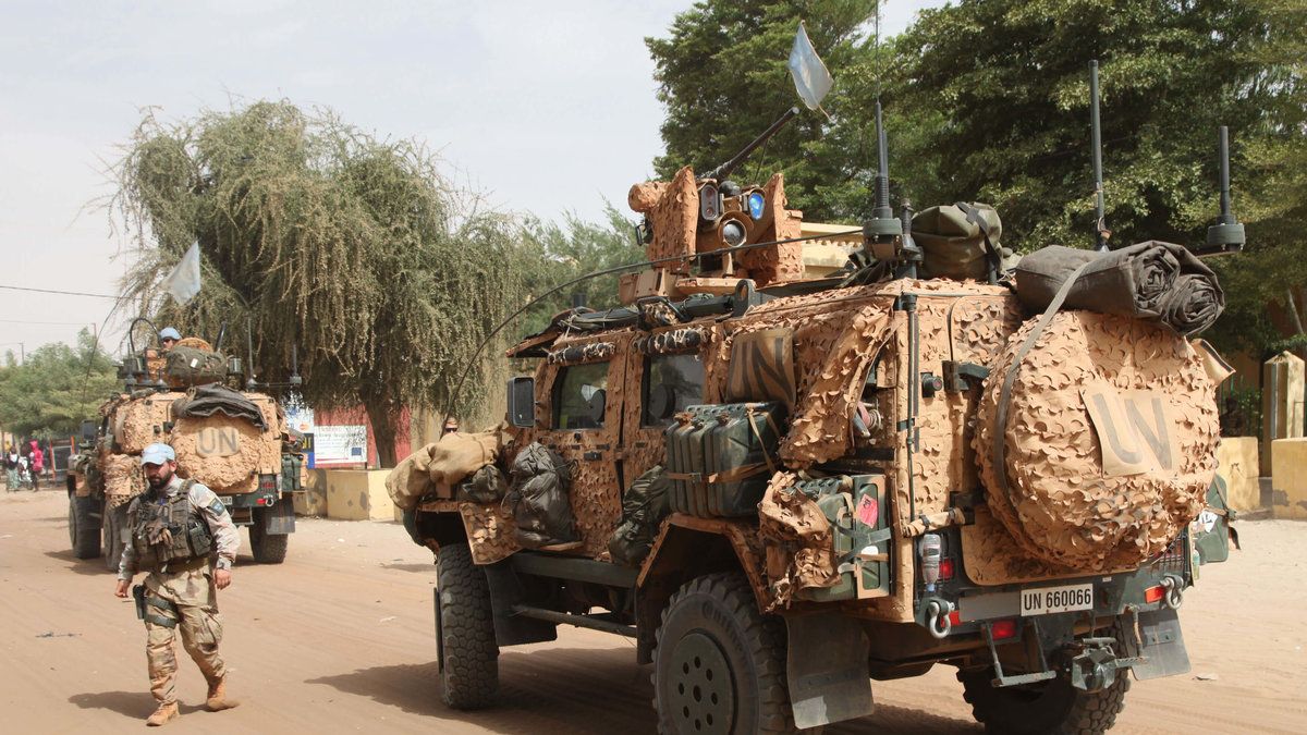 En EU-bas har attackerats i Mali. Bilden är en genrebild.