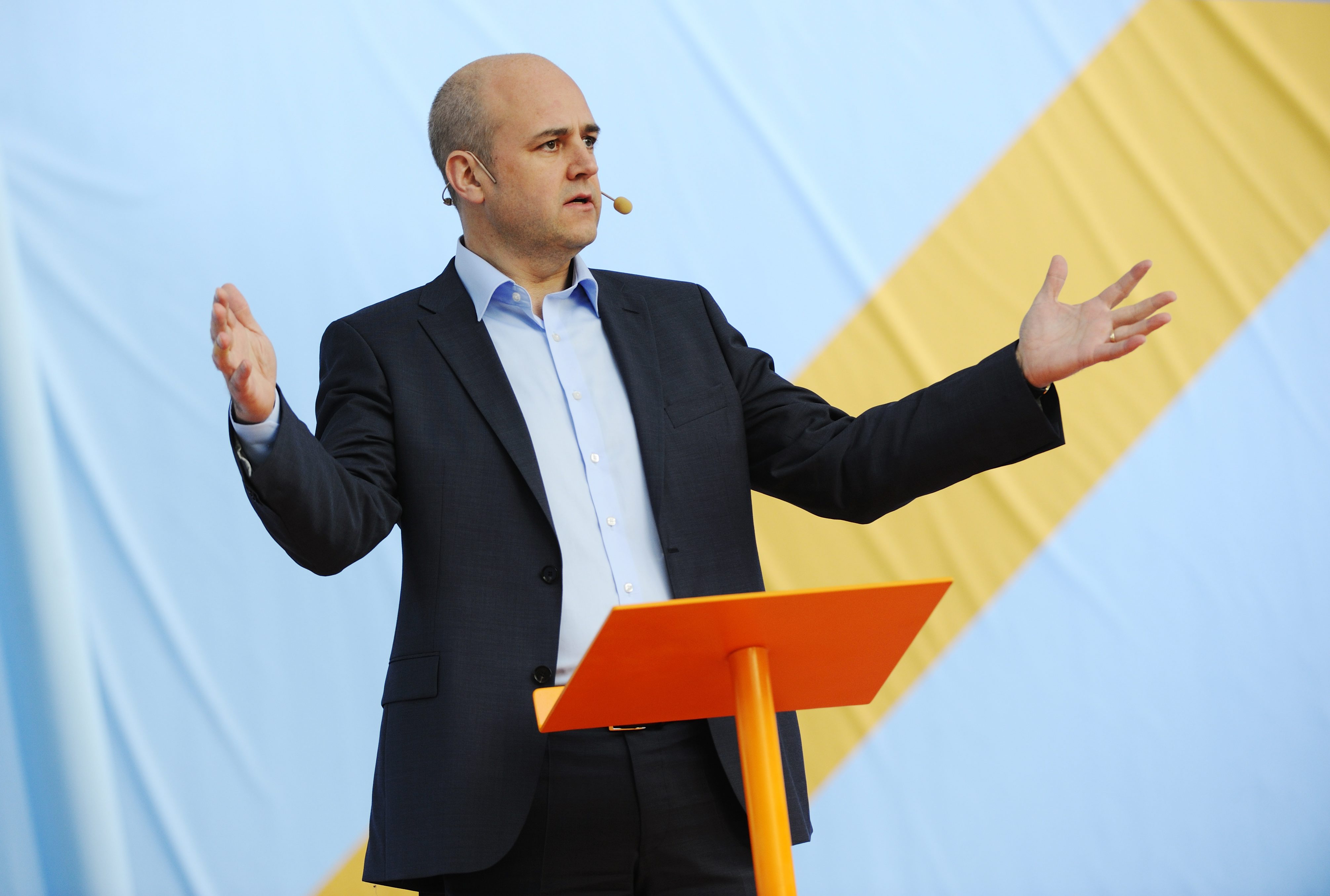 Fredrik Reinfeldt, Moderaterna, Almedalen, Visby, Almedalsveckan