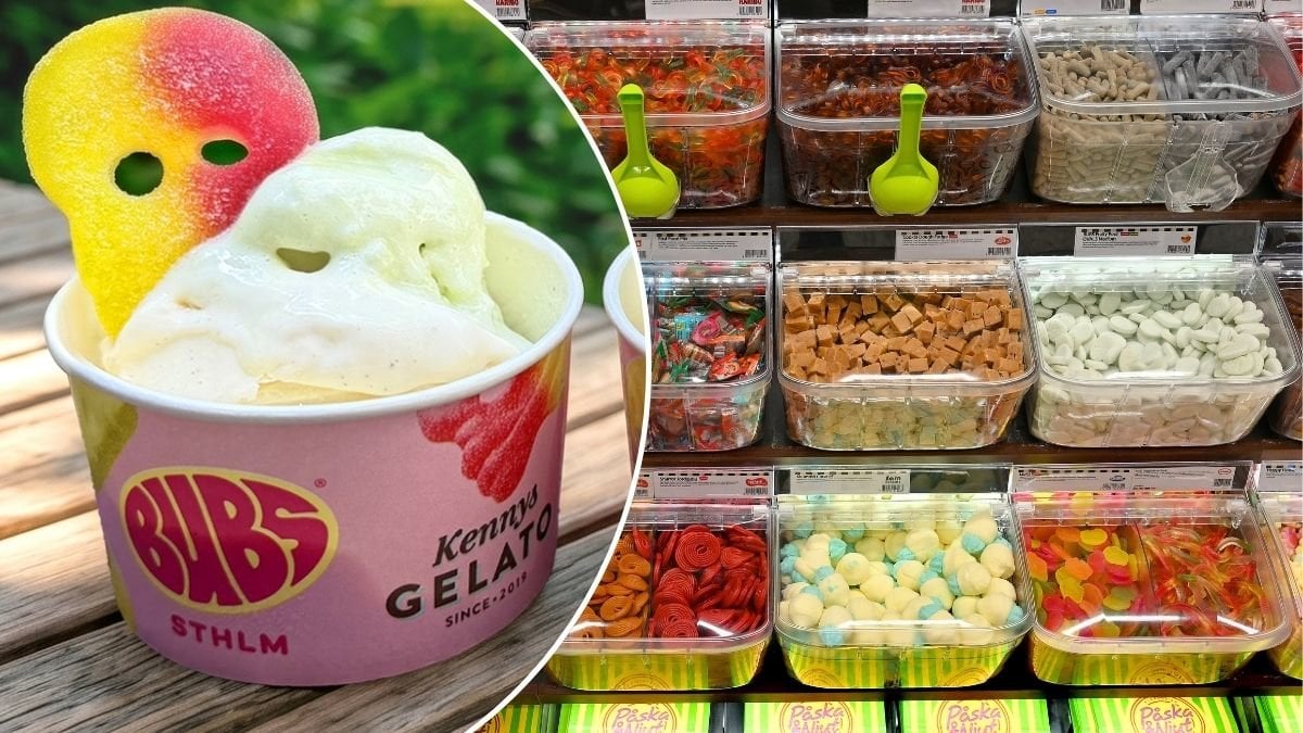 Bubs och Kennys Gelato lanserar ny godis-glass