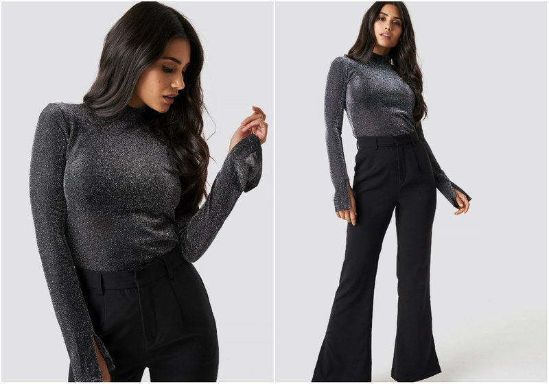 Glittrig turtleneck