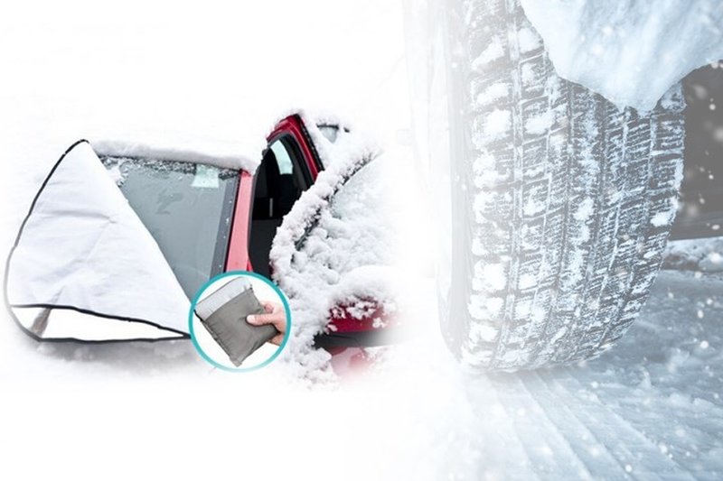 Snöskydd bil