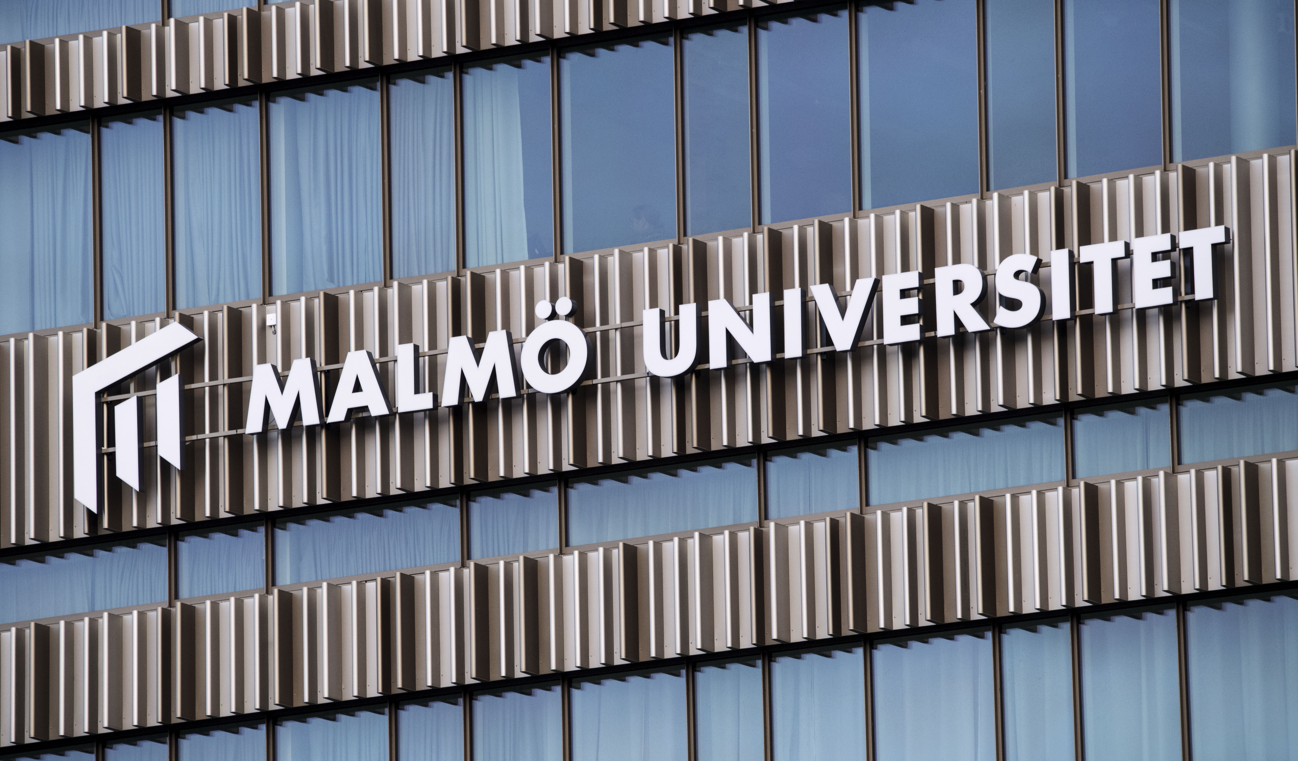 Skylt på Malmö högskola Skylt på Malmö högskola