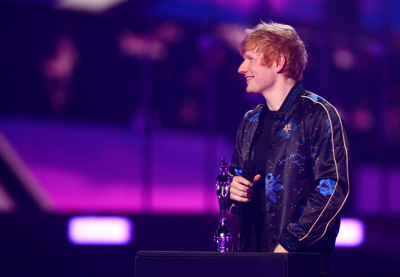 Ed Sheeran. Arkivbild.