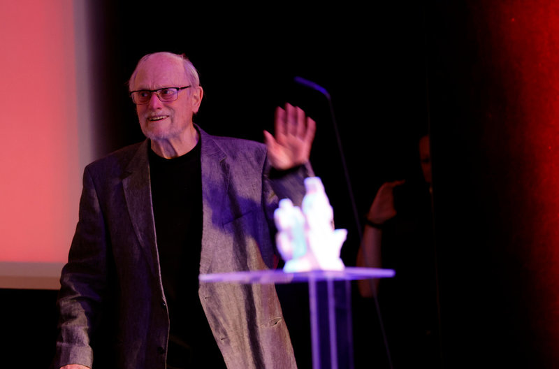 Filmskaparen Jan Troell tilldelas hederspriset Nordic Honorary Award vid invigningen av Göteborg Film Festival 2023.