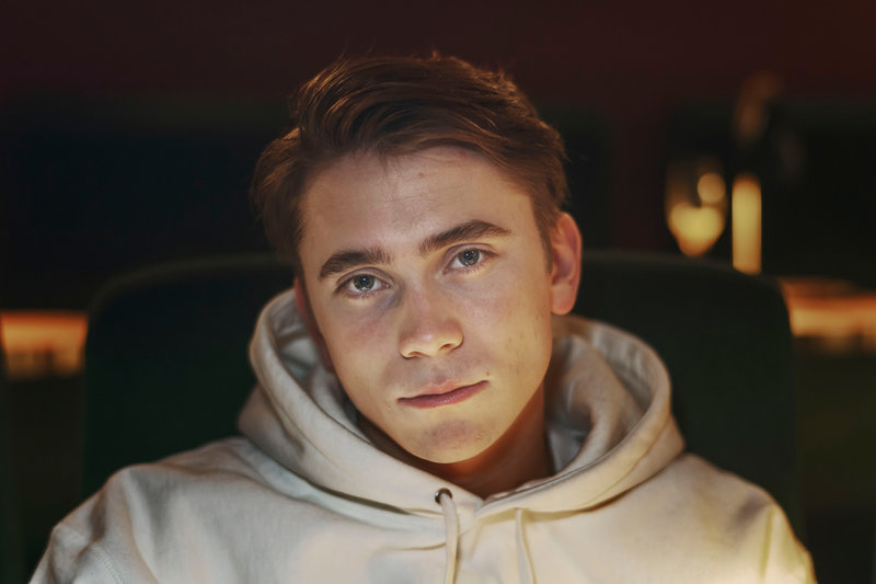 Felix Sandman har alltid drömt om att få spela med i en internationell serie – nu går drömmen i uppfyllelse. 'Jag hoppas att det ger ringar på vattnet', säger han. Arkivbild.