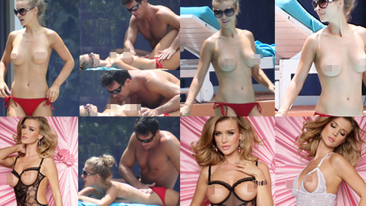 Se bilderna från Joanna Krupas sköna pooldag här. Dessutom ser du modellens heta kampanjbilder. OBS: Varning för ocensurerade bilder i bildspelet!