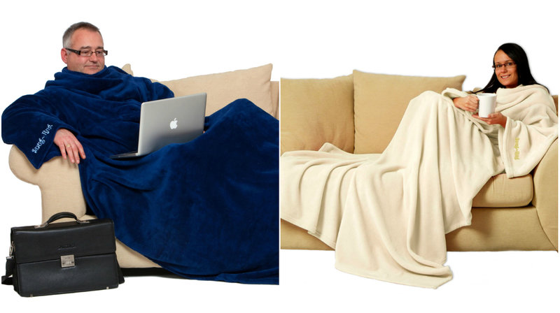 Snug rug filt med ärmar