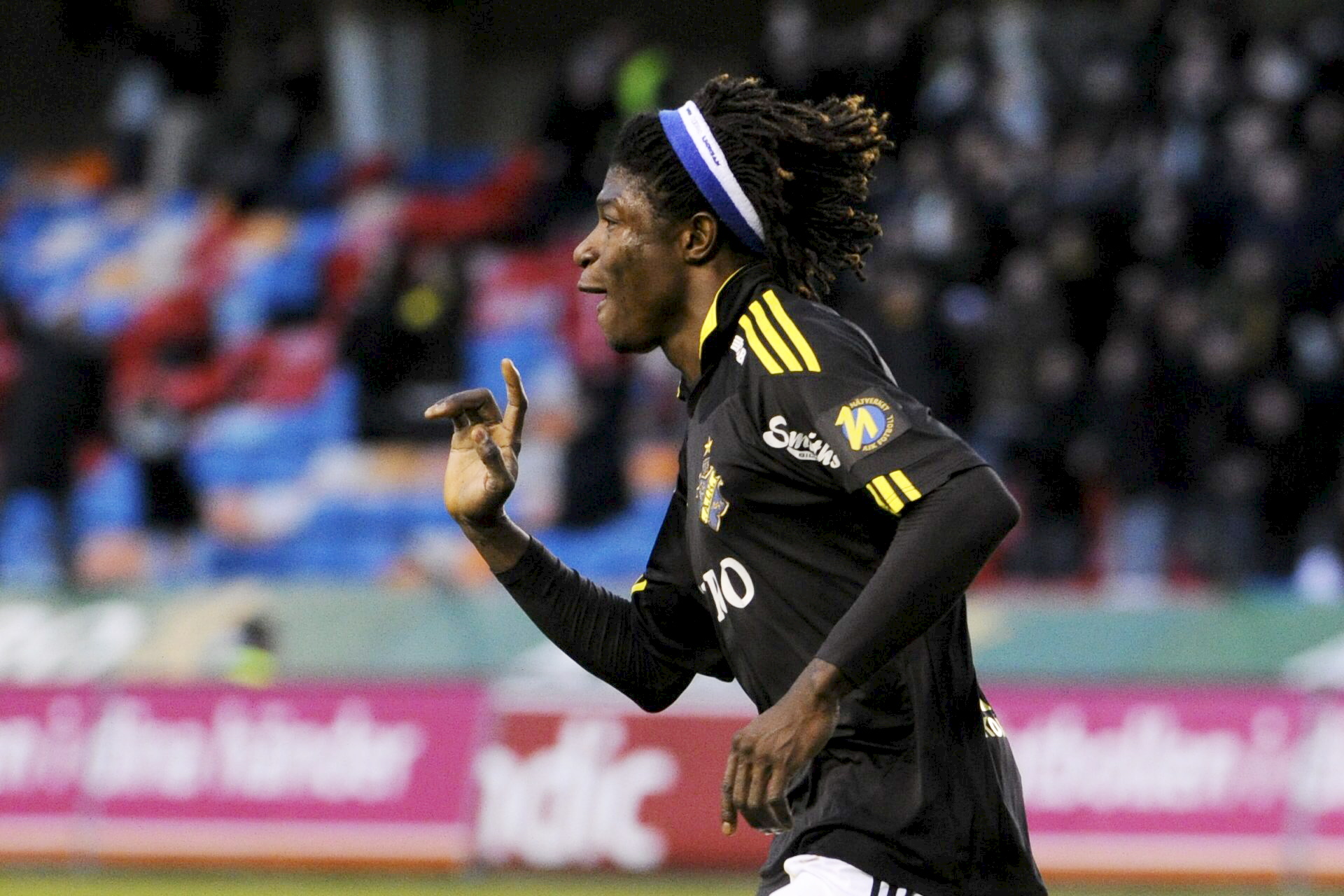 Mohamed Bangura var AIK:s bäste spelare i Allsvenskan 2010.