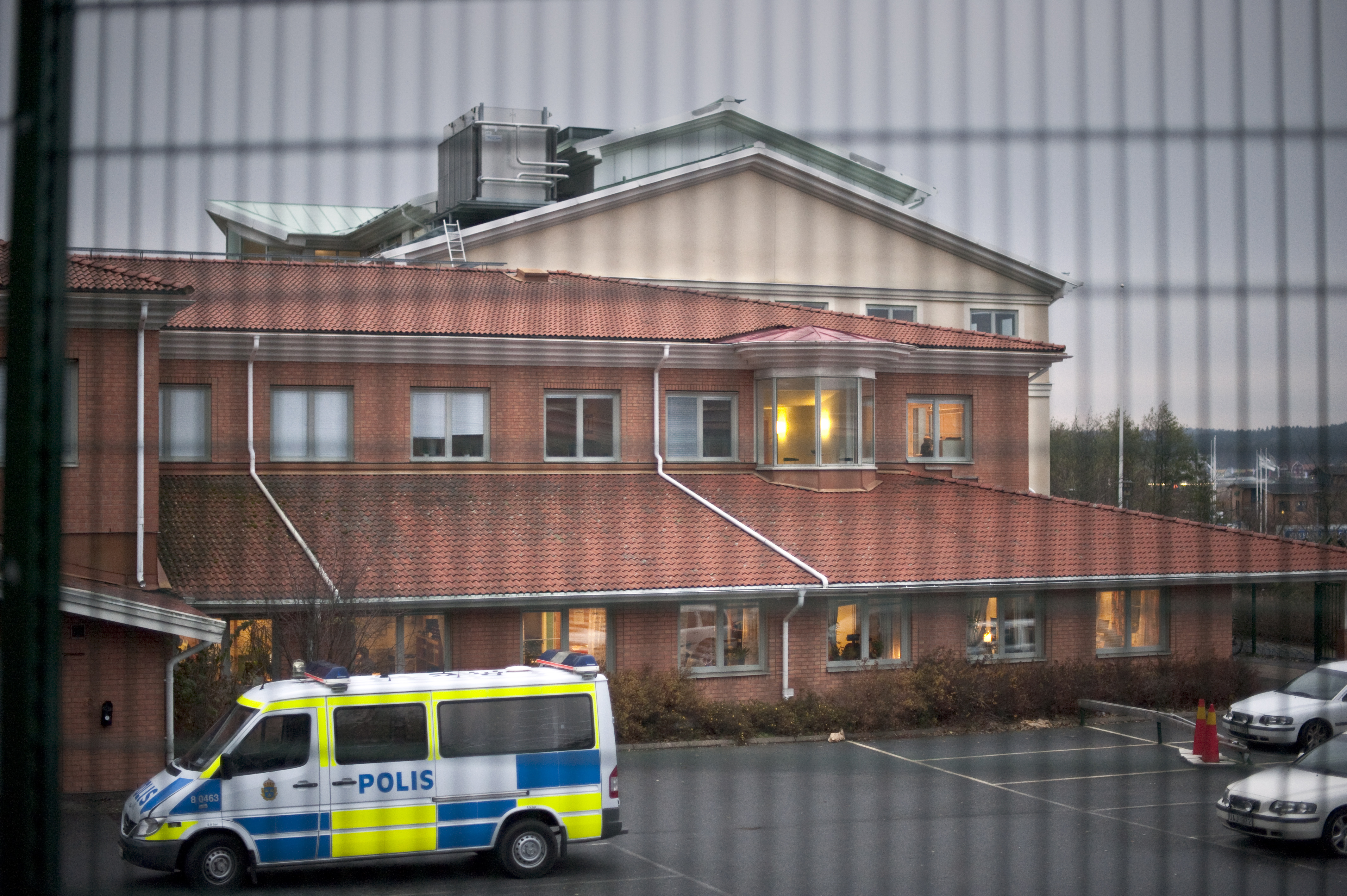 I polishuset i Mölndal fick de felaktigt gripna sitta frihetsberövade.