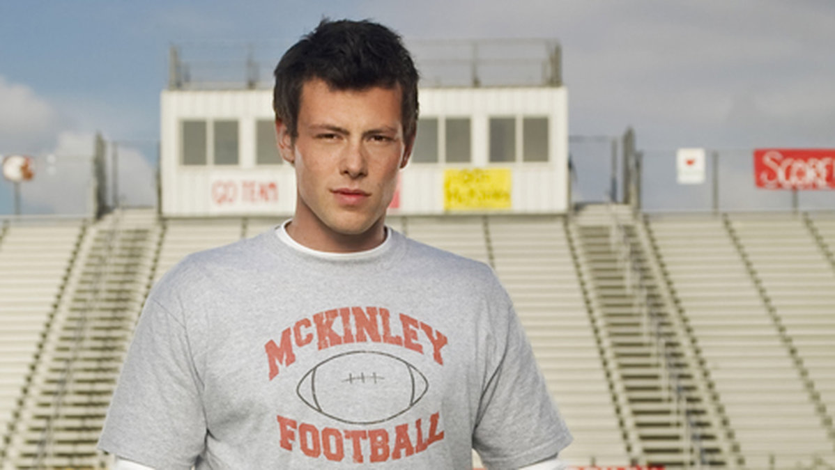 Cory Monteith spelade karaktären Finn i teveserien Glee. 