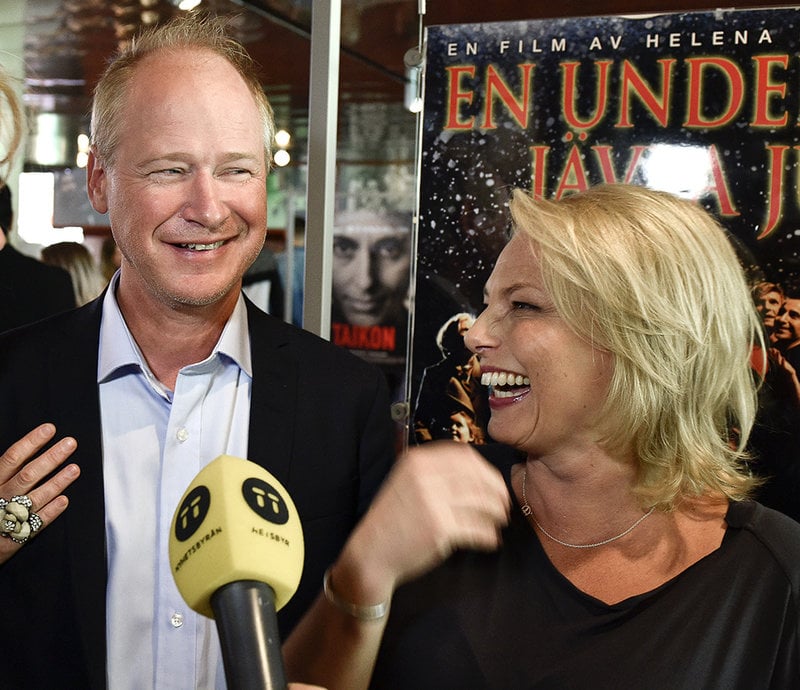Robert Gustafsson och Helena Bergström Robert Gustafsson och Helena Bergström