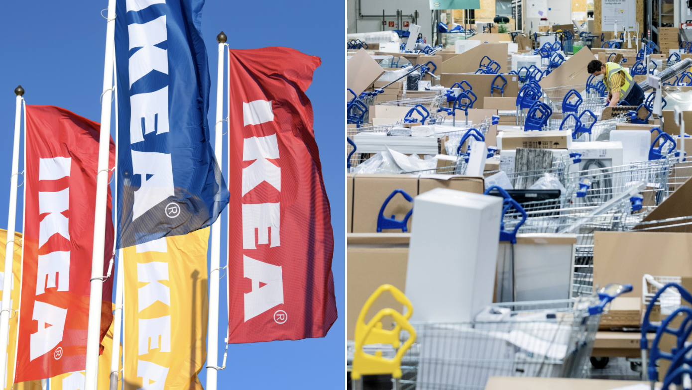 Ikea Kållereds rea skapade långa köer. 