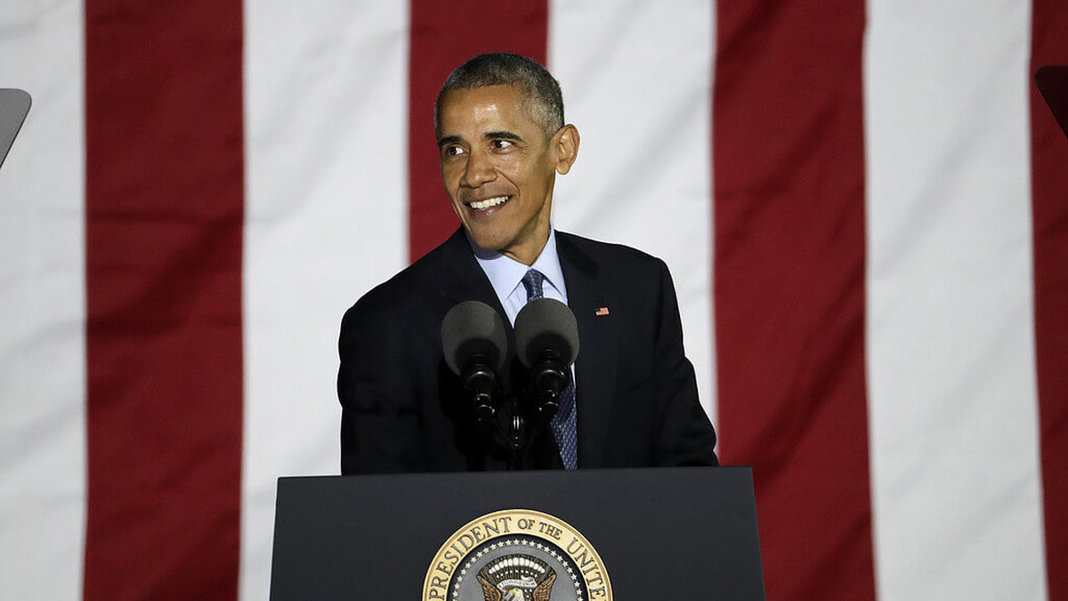 Barack Obama har varit president sedan 2008. 