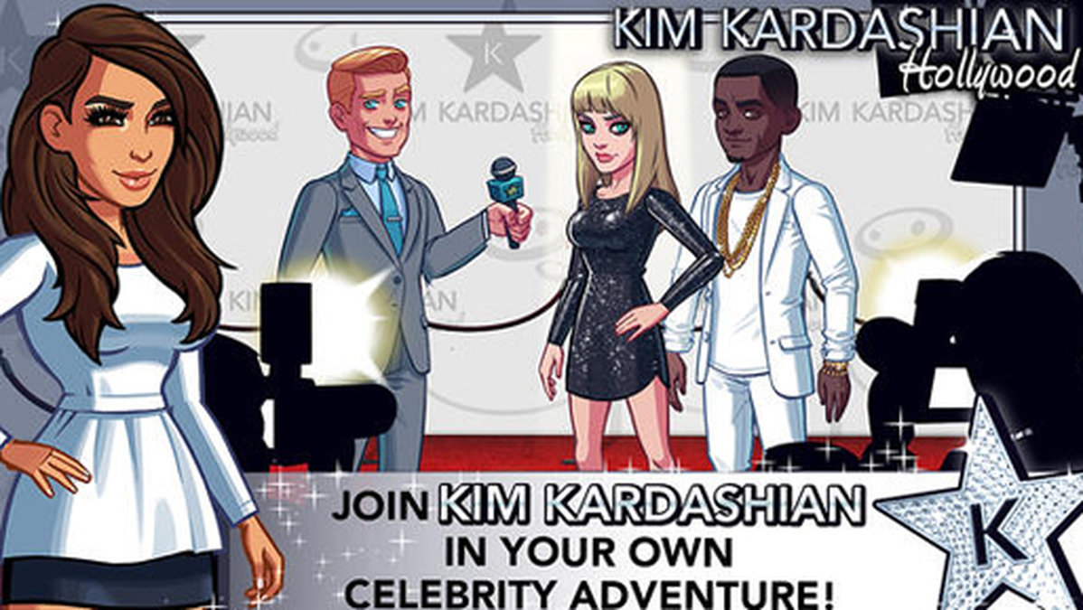 Kim Kardashians app har gjort succé.