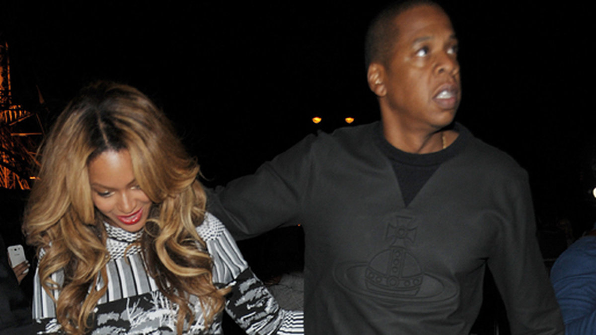 Beyoncé och Jay-Z är ute i Paris.