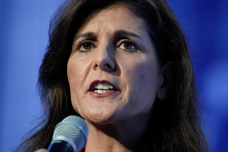 Nikki Haley, FN-ambassadör under Donald Trump och tidigare guvernör i South Carolina. Arkivbild.