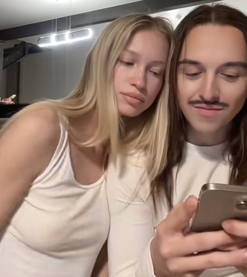 Polina Gribanova och Tommy Cash Polina Gribanova och Tommy Cash