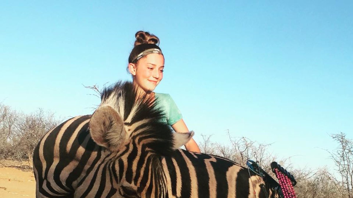 Tolvåringen dödade en zebra.