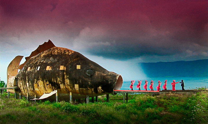 Dokumentären 'The act of killing' har bidragit till att medier i Indonesien inte längre beskriver det folkmord som ägde rum på 60-talet som ett hjältedåd. Pressbild.