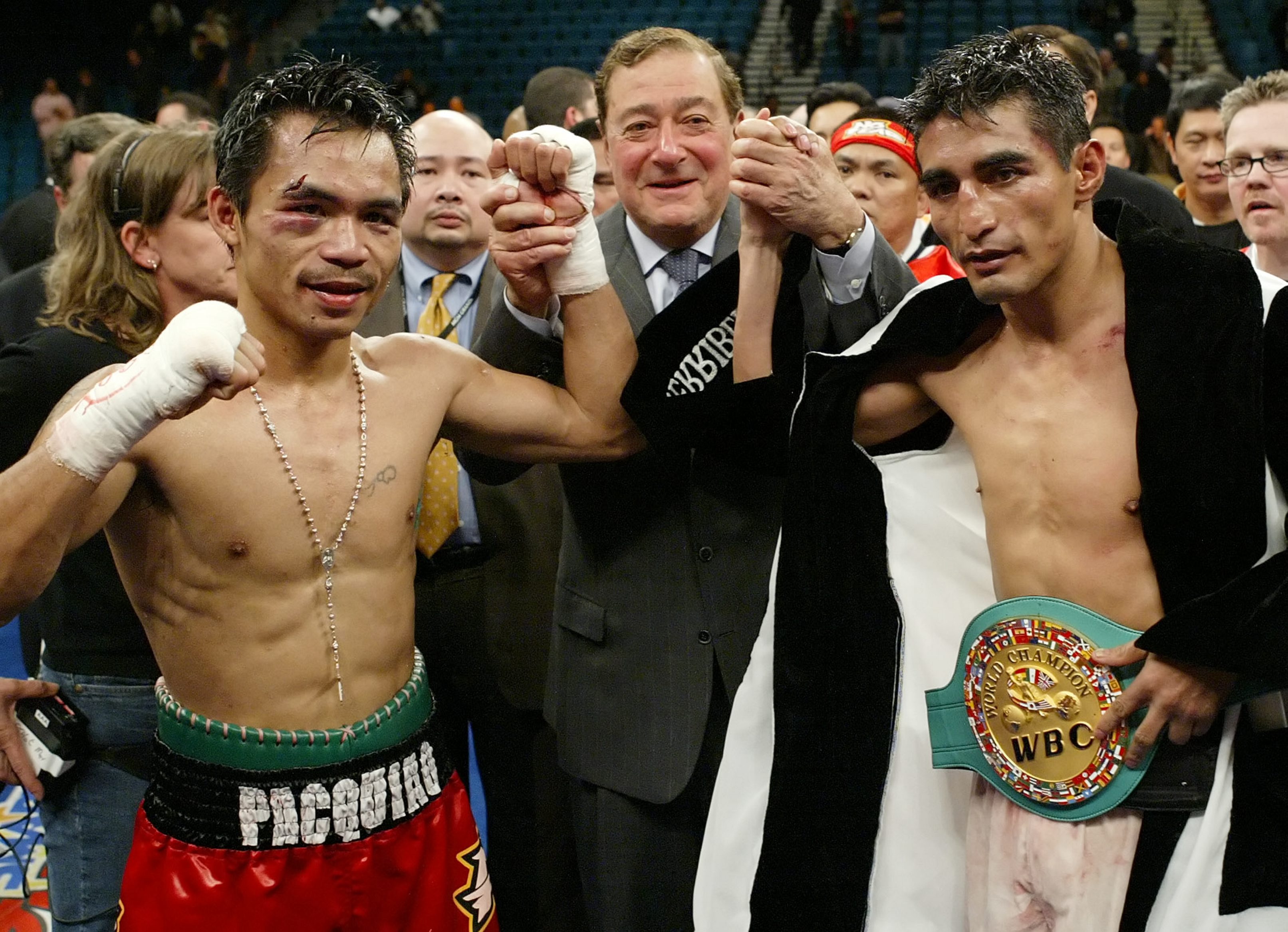Jose Alfaro, Erik Morales, Juan Manuel Marquez, Manny Pacquiao, boxning