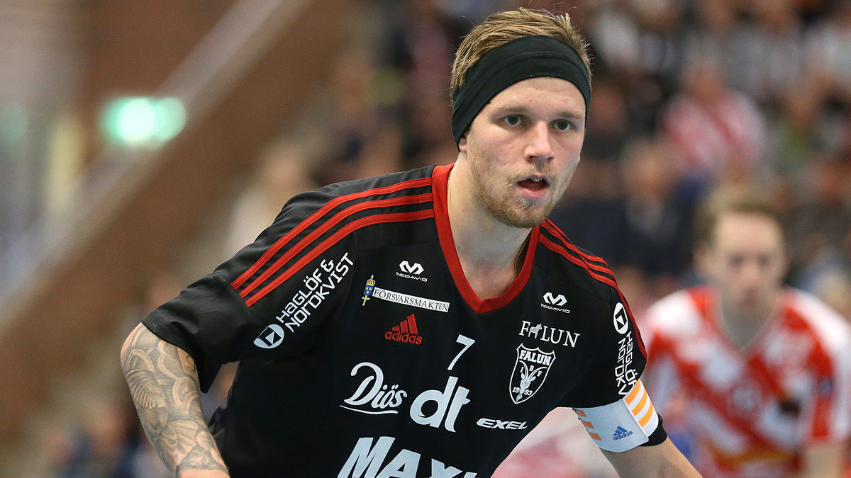 Rasmus Enström spelar till vardags i Falun. 