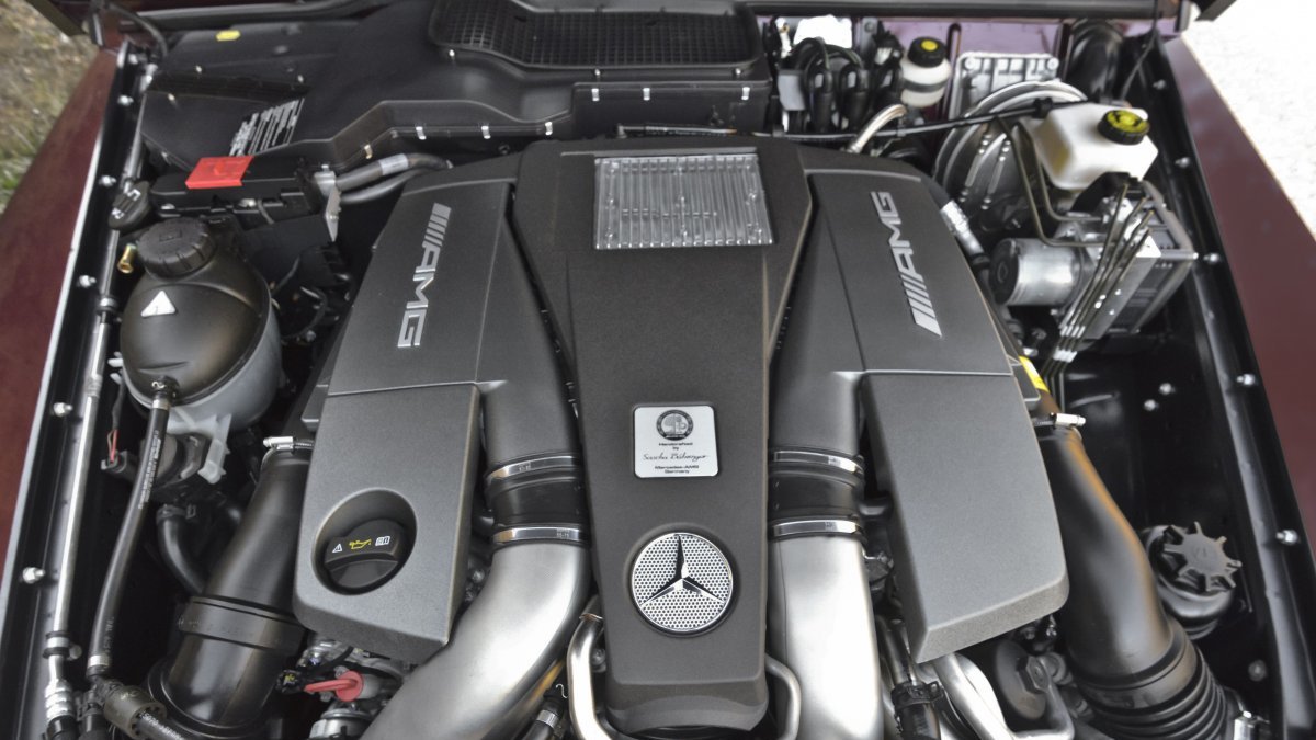 Motorn på 5.5-liter är en V8 med 544 hästkrafter.