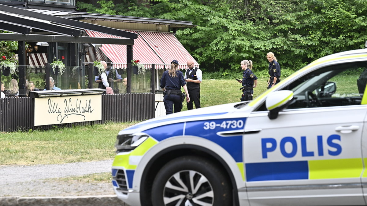 Flera hästar fastbundna utanför en restaurang på Djurgården i Stockholm slet sig och skenade i somras.