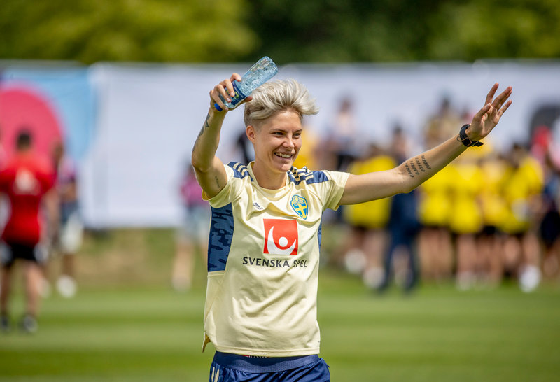 Lina Hurtig och Sverige såg sig själva som guldfavoriter.